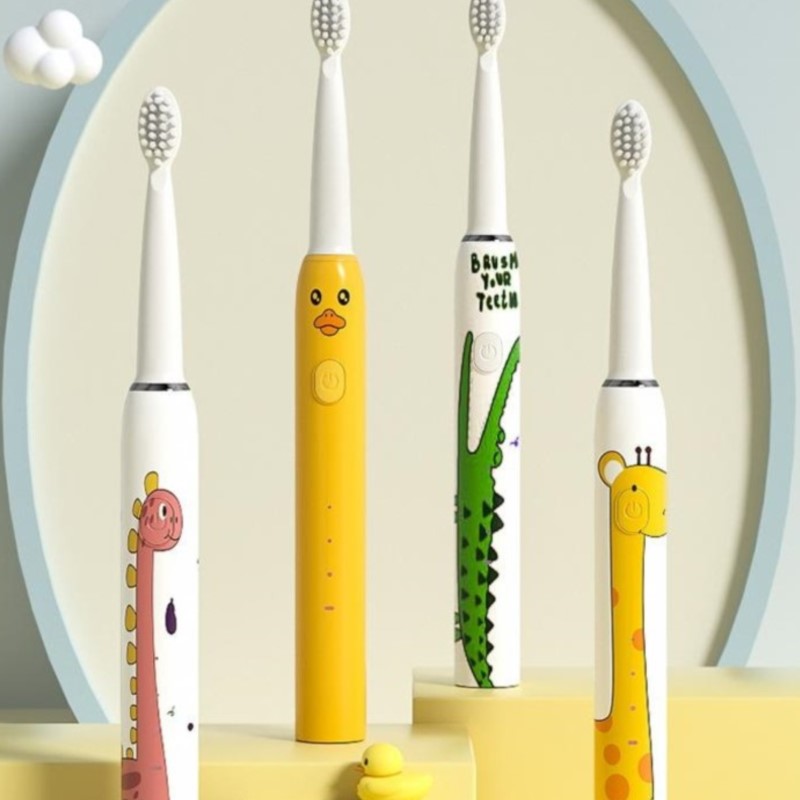 Teeth Whitening Kit - Elektryczna szczoteczka do zębów dla dzieci,